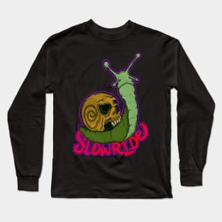 Skull snail Long Sleeve T-Shirt